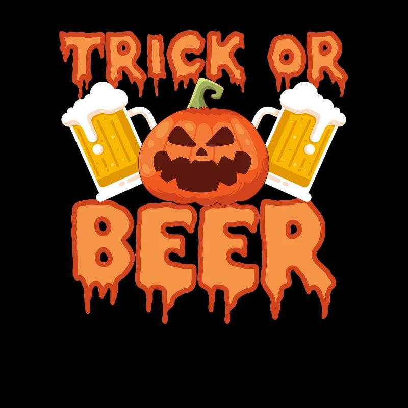 Trick oder Bier Lustiges Halloween