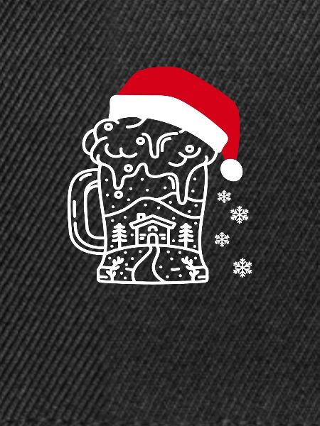 Bier Bierkrug Weihnachtsmütze Weihnachtsgeschenke