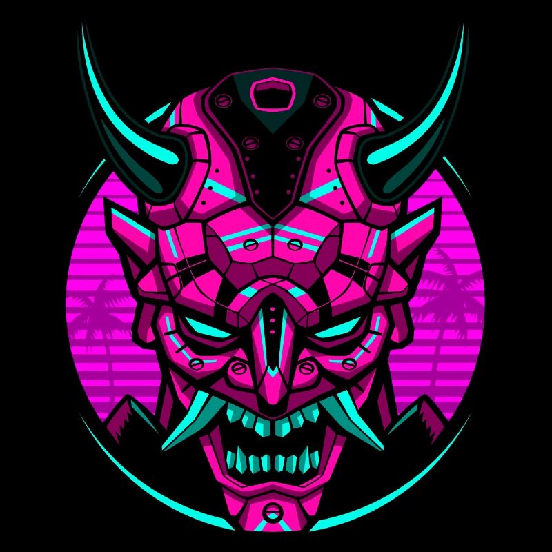 Retro Samurai Roboter