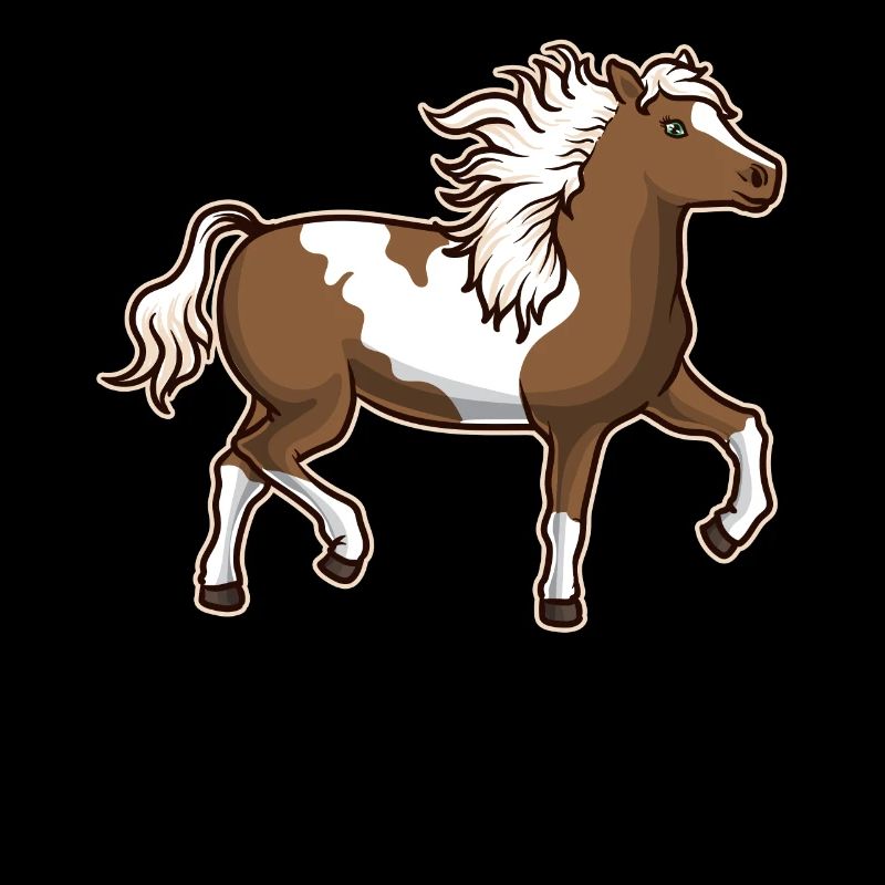 Schecke Pinto Pferd Geschenkidee