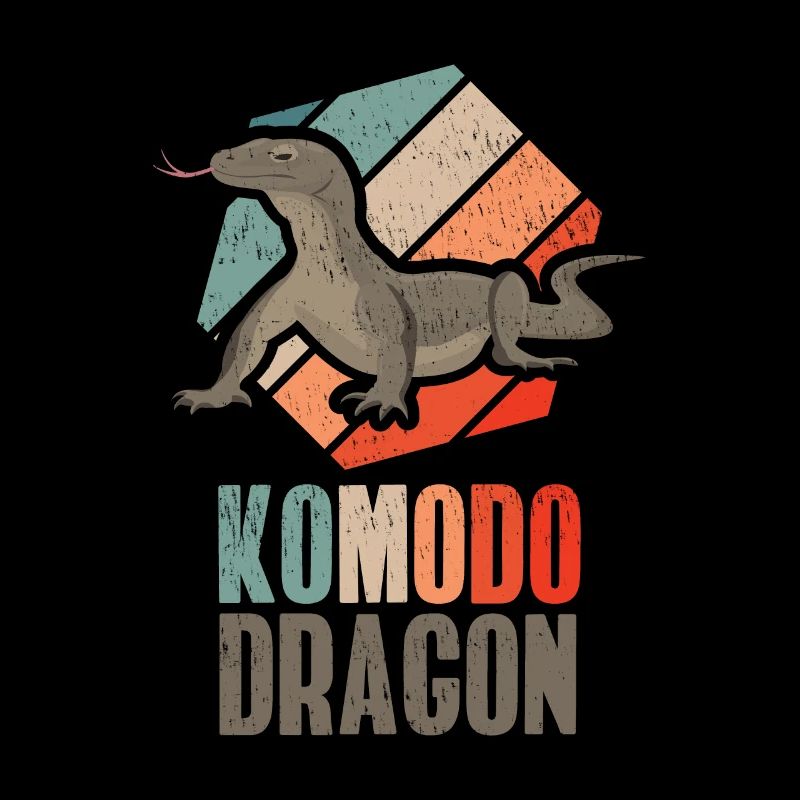 Komodo-Drachen