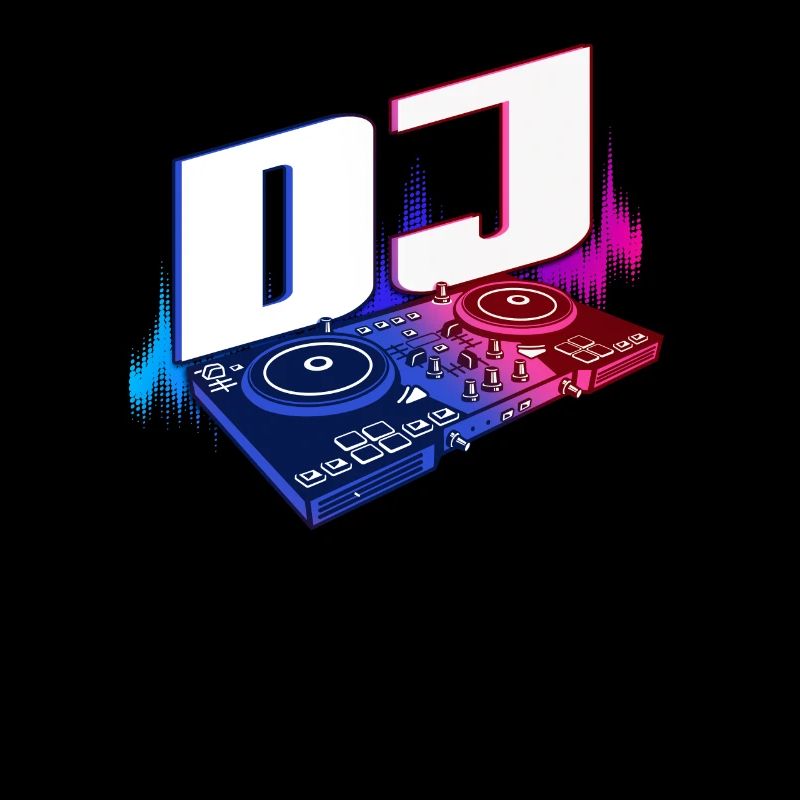 DJ Musik Disco Deejay Turntable Geschenk
