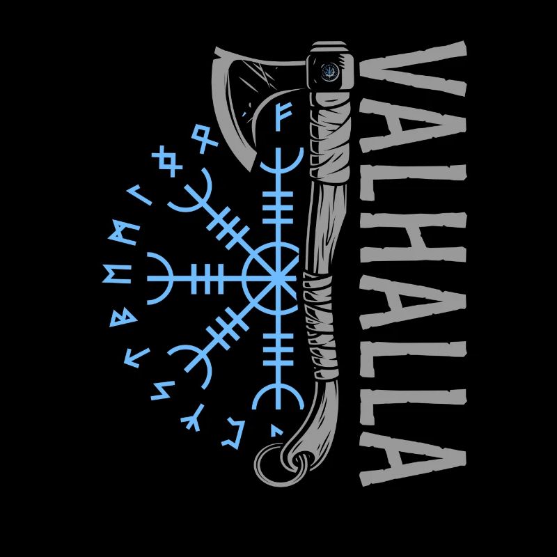 Valhalla Wikinger Germanen Design
