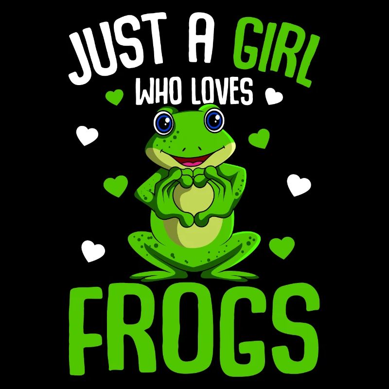 Frosch Mädchen Kinder Frösche