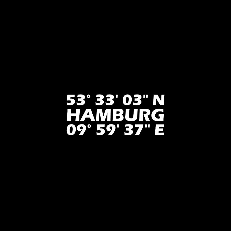 Hamburg coordinates