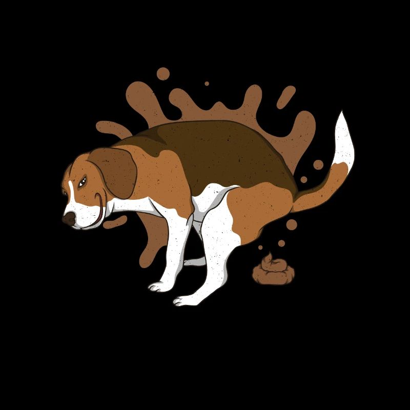 BEAGLE caca des tas de caca