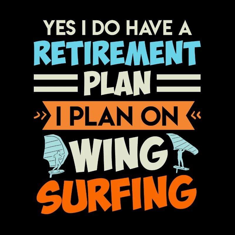 Plan de retraite Wing Surfing Wing Foil Wing Foil