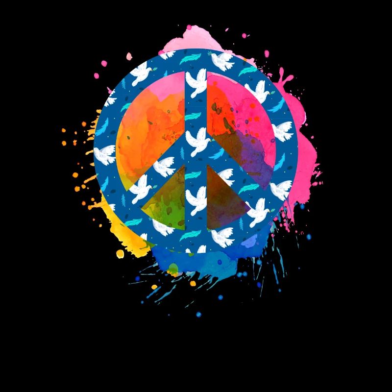 Make Peace not War - Peace Zeichen - Frieden