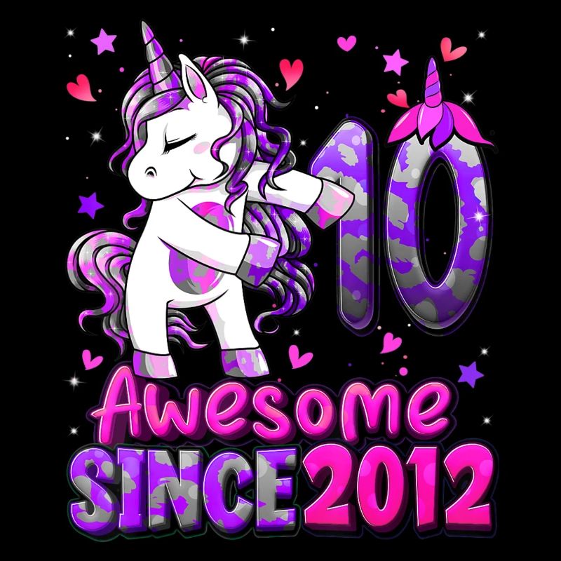 Einhorn 10 Geburtstag