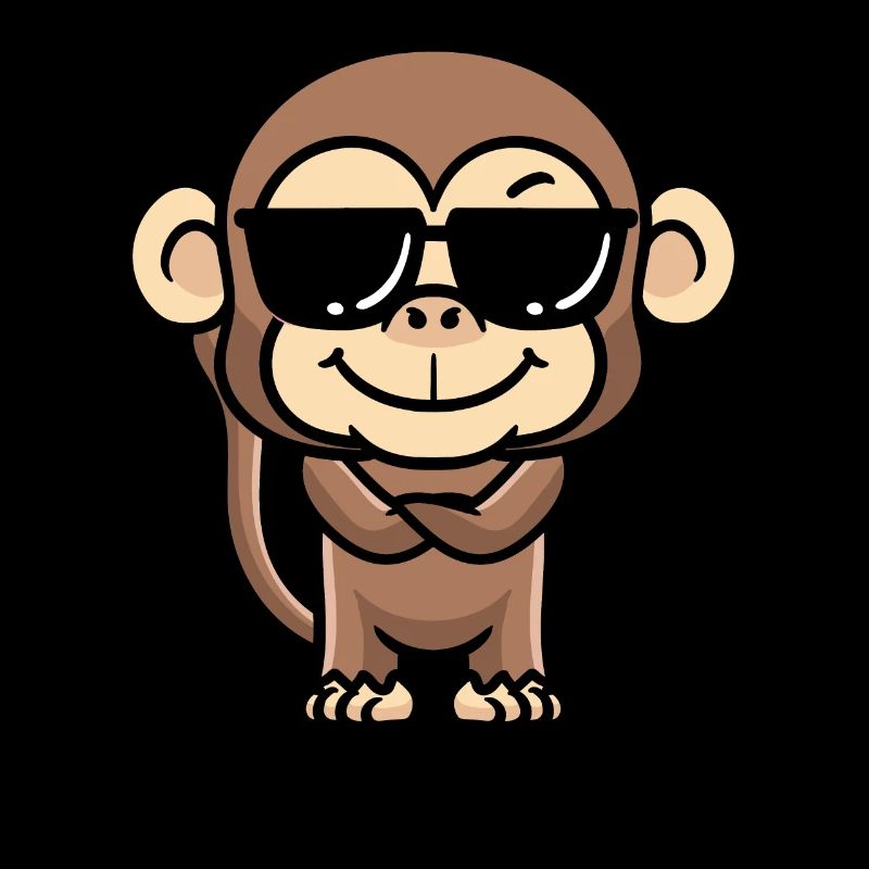 Émoticône de singe Emotion Monkey Lover
