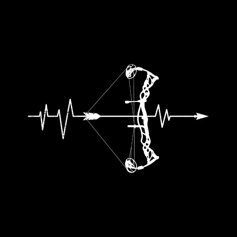 Bogenschütze Compoundbogen Herzschlag EKG