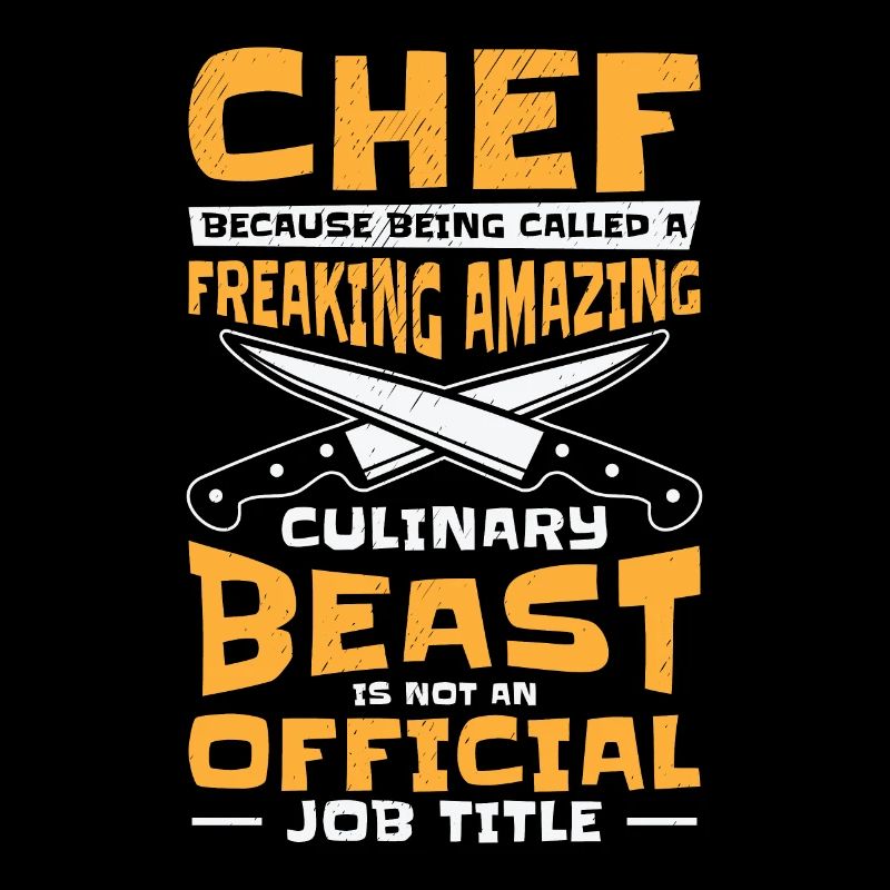 Chef Beast Culinary Art Cooking Baking Meals