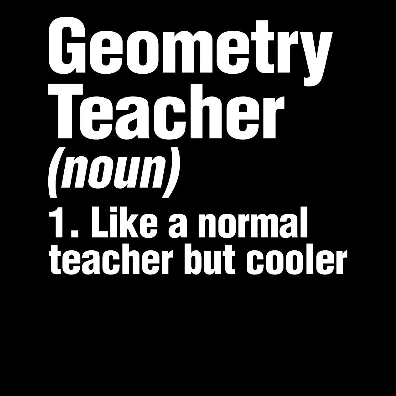 Geometry Teacher Back To School Math Tutor