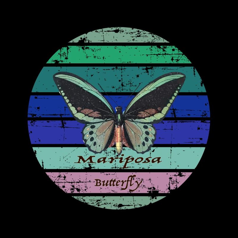 Bunter Schmetterling