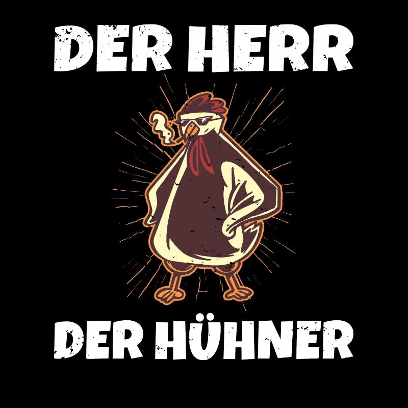 Der Herr der Hühner Hühnerflüsterer Hänchenwagen