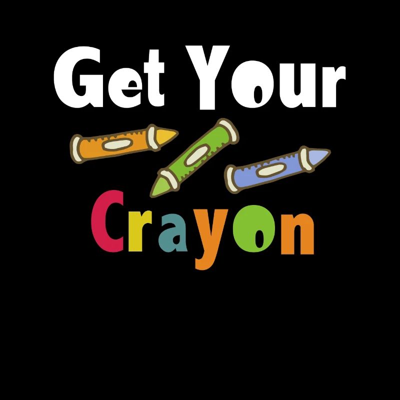 Get Your Crayon Einschulung Shirt Geschenk