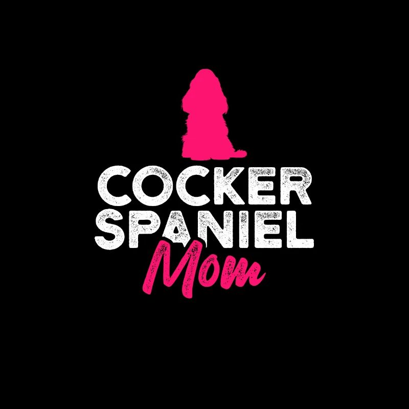 Cocker spaniel mom