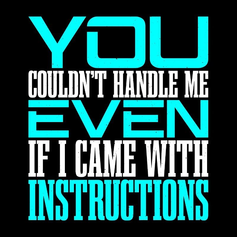 You Couldn't Handle Me Even With Instructions 2