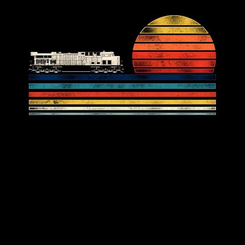 Freight Diesel Train Driver