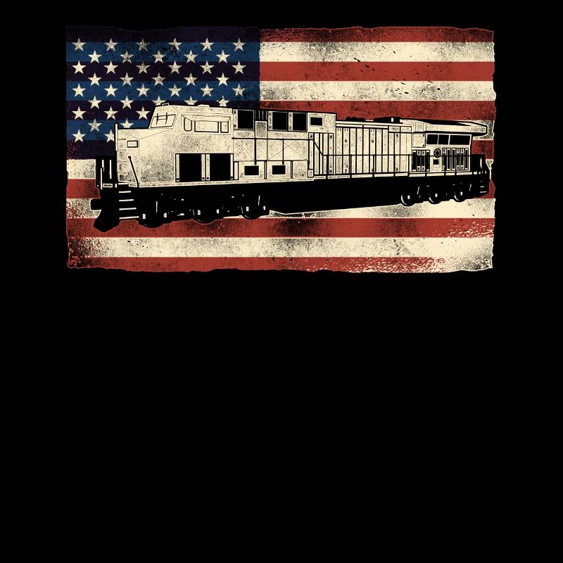 Freight Diesel Train Driver