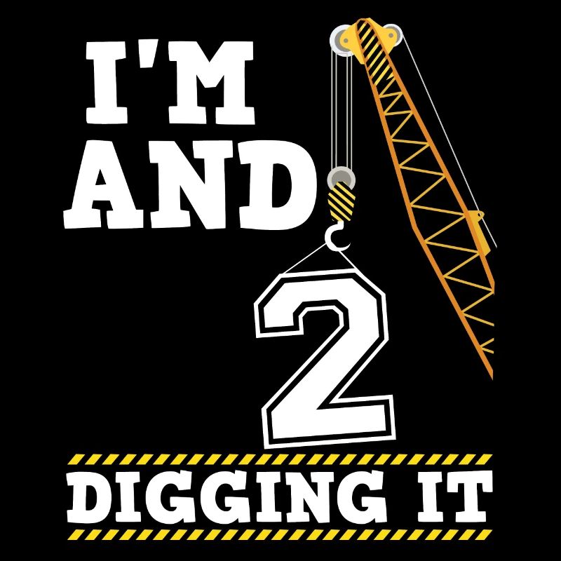 Im 2 et Digging It Garçon de 2 ans 2ème anniversaire