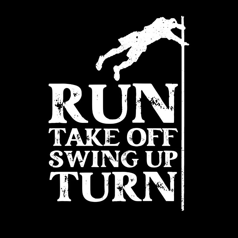 Run Take Off Swing Up Turn Saut à la perche