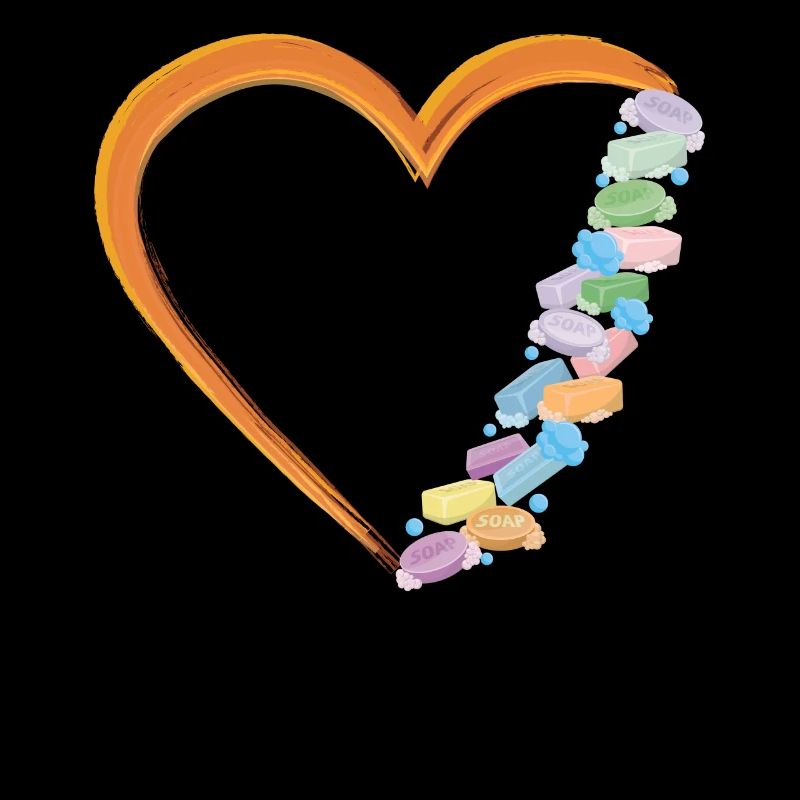 Soap Making Crafting Heart