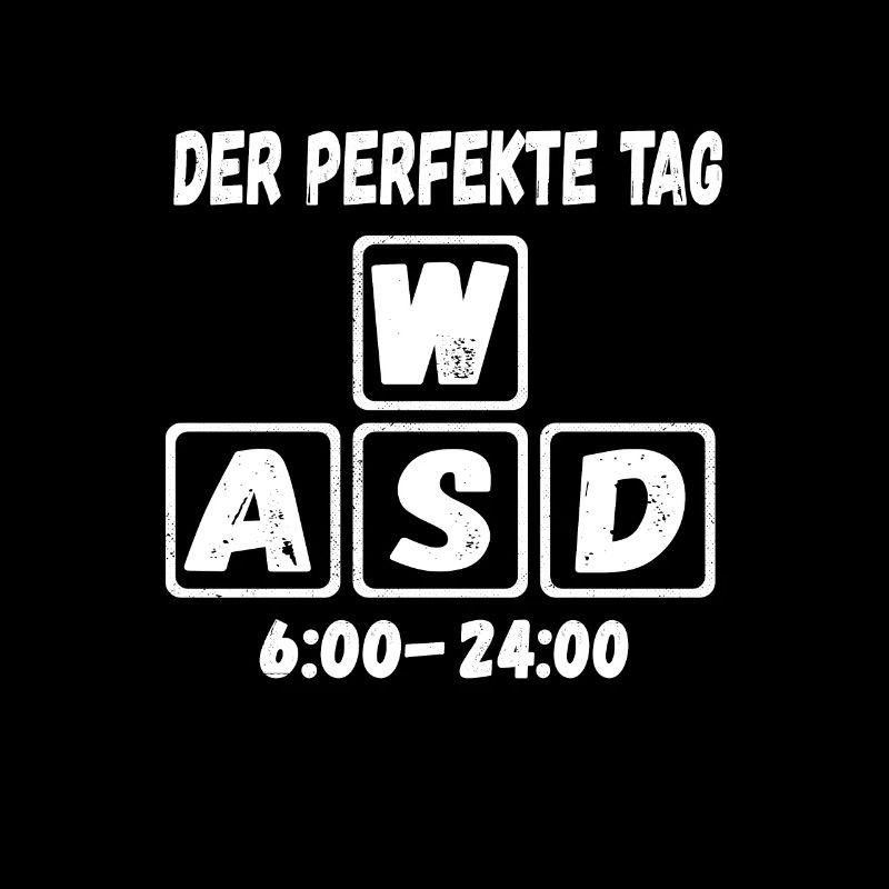 PC Gamer Der Perfekte Tag WASD 6 bis 24 Uhr