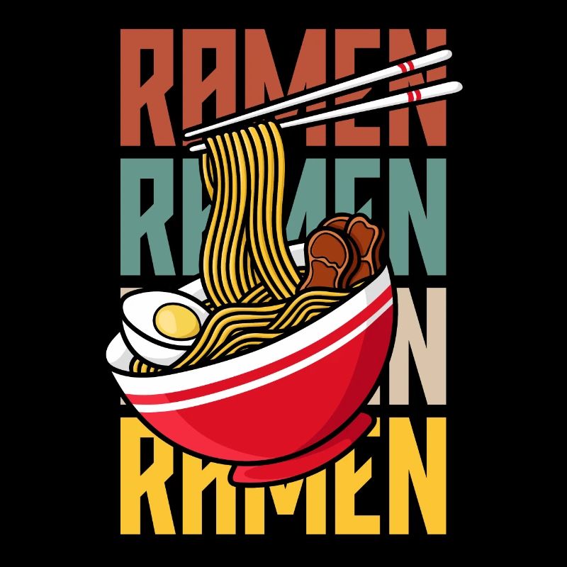 Retro Ramen Lover Gift