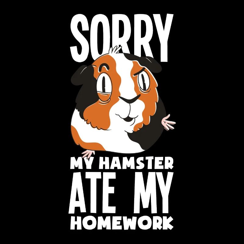 My hamster ate my homework