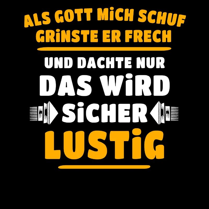 Lustig Sprüche Gott Grinste