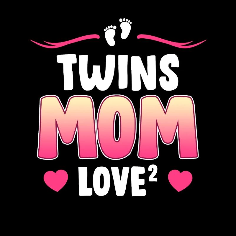 Zwillingsmama Liebe hoch 2 Mutter von 2 Mama
