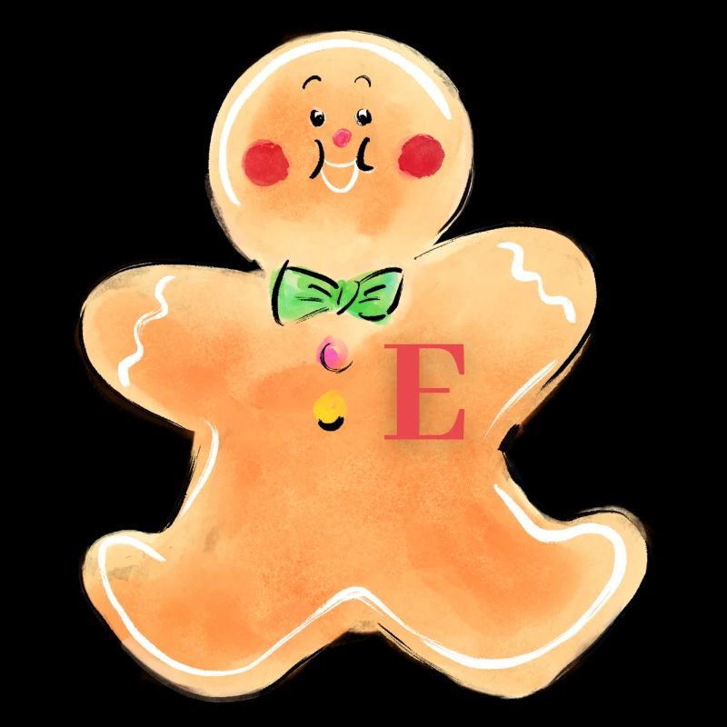 Lebkuchenmann "E"