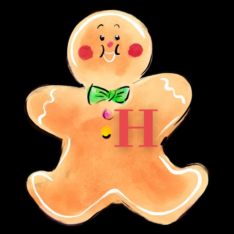 Lebkuchenmann "H"