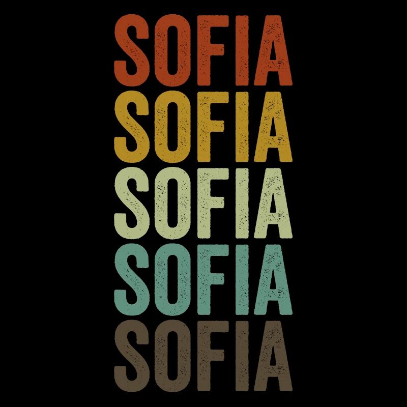 Sofia Bulgaria Retro Vintage
