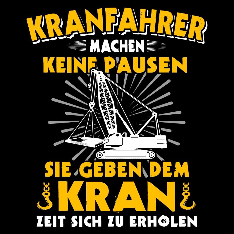 Kranführer Kranfahrer Kran Raupenkran