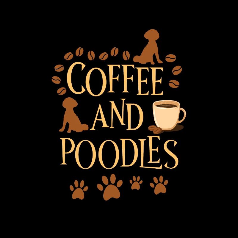 Café et caniche