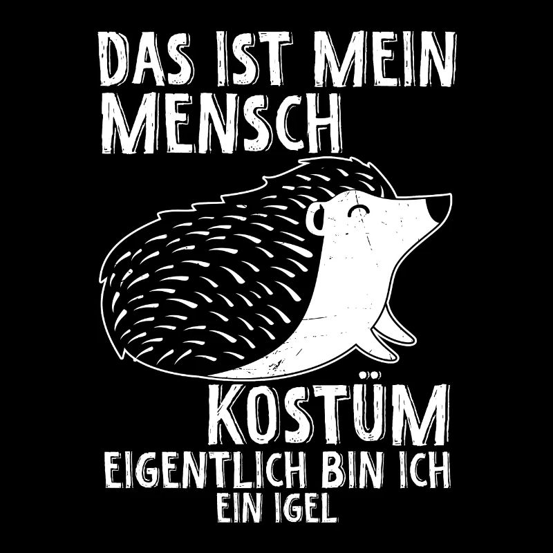 Menschen Kostüm Eigentlich bin ich ein Igel Hallow