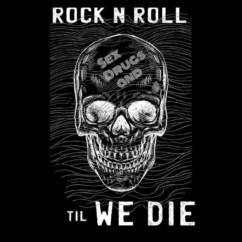 Crâne de Rock N Roll