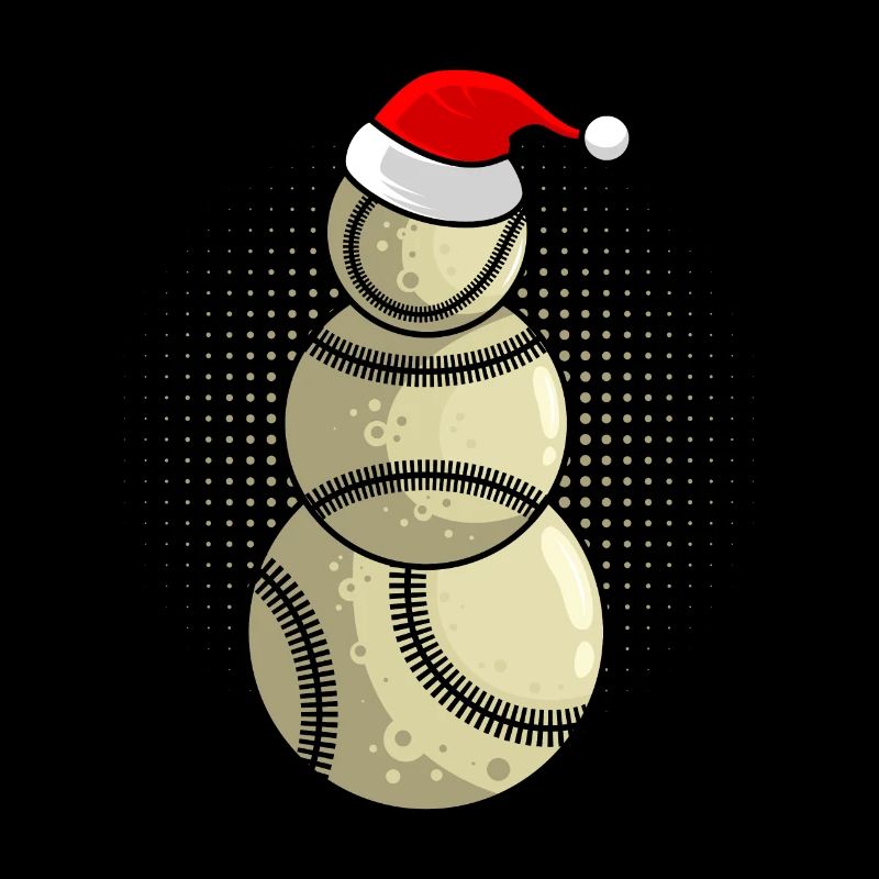 Baseball Snowman Baseball Player Baseball