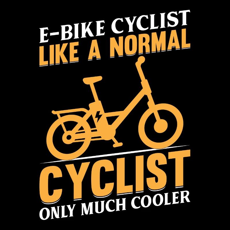 eBike E-bike Cyclist Like A Normal Cyclist Only Mu
