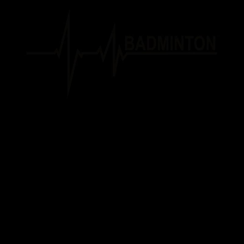 Conception d’idée cadeau de joueur de badminton