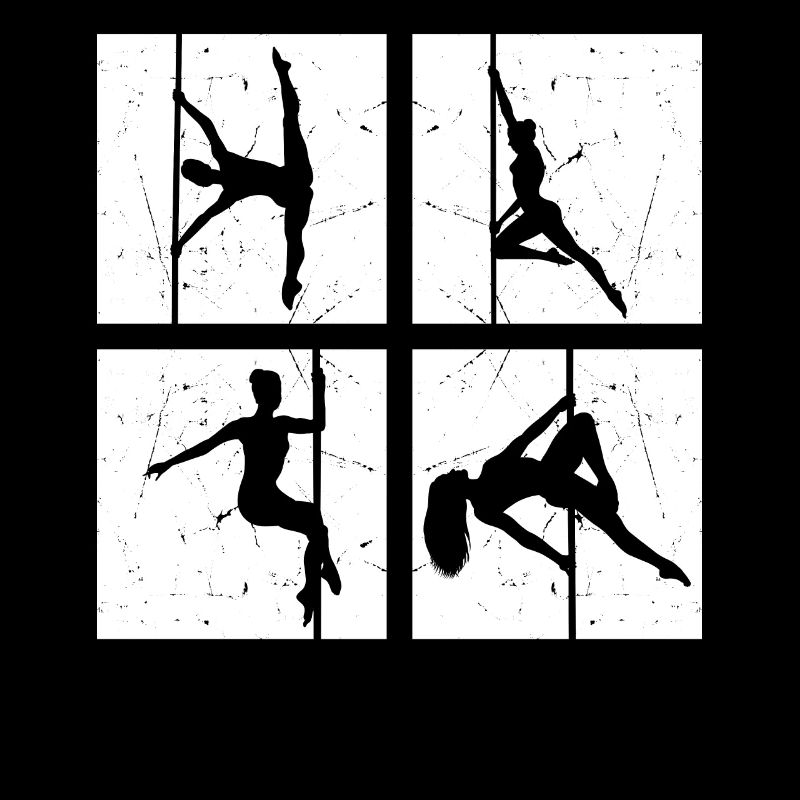 Pole Dance Silhouette - Pole Dancing Pole Dancer