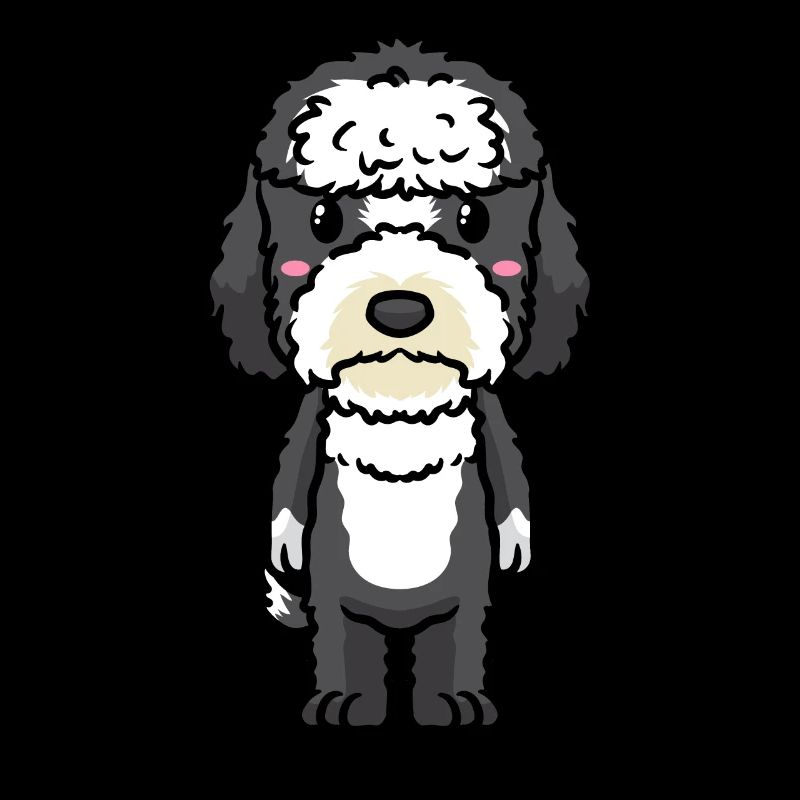 Sheepadoodle Hund Emoticon