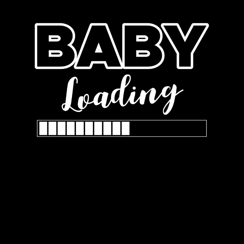 Baby Loading Geschenk Werdende Mutter