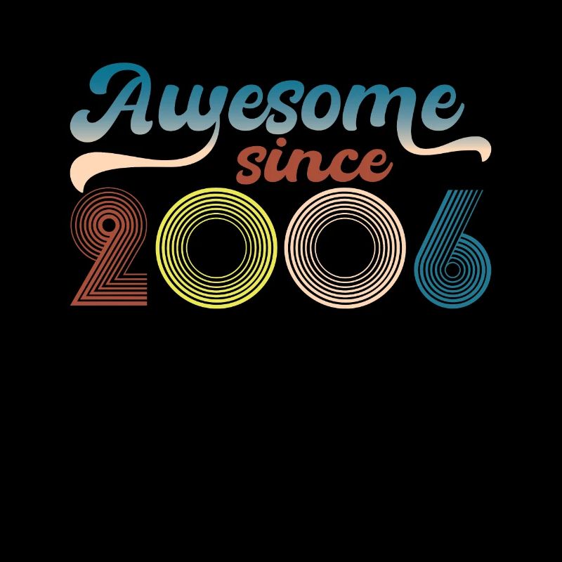 Fantastic since 2006 retro 17th Bitrthday