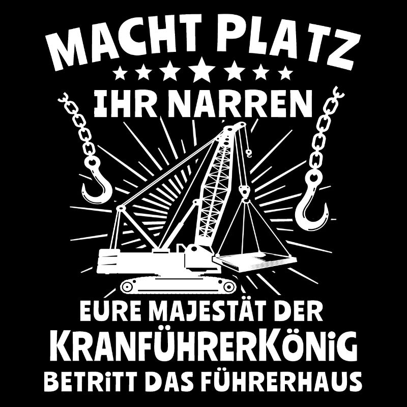 Kranfahrer Kranführer Kran