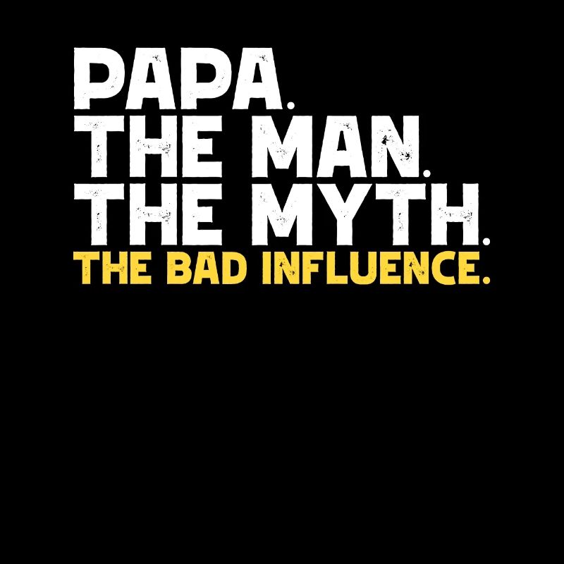 Papa der Mann der Mythos der schlechte Einfluss