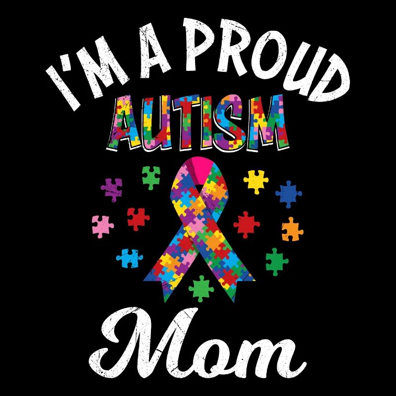 Fière maman de la conscience de l’enfant autiste