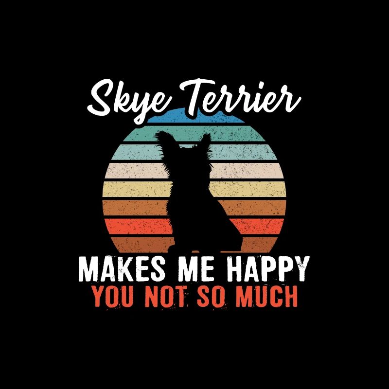 Skye Terrier me rend heureux pas tellement